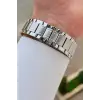 Gümüş Renk 44 Mm Göstergeleri Aktif Erkek Kol Saati