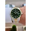 Kadranı Yeşil Kordonu Gold Gümüş Renk 43 mm Erkek Kol Saati