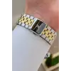 Kadranı Yeşil Kordonu Gold Gümüş Renk 43 mm Erkek Kol Saati