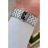 Kadranı Lacivert Kordonu Gümüş Renk 43 mm Erkek Kol Saati