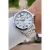 Gümüş Renk 43 mm Erkek Kol Saati