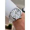 Gümüş Renk 43 mm Erkek Kol Saati