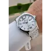 Gümüş Renk 43 mm Erkek Kol Saati