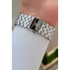 Gümüş Renk 43 mm Erkek Kol Saati