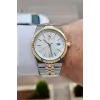 Santa Barbara Polo & Racquet Club Gold Gümüş Renk 40 mm Renk Atmaz Oksitlenmez Çelik Erkek Kol Saati