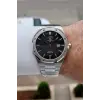 Santa Barbara Polo & Racquet Club Kadranı Siyah Kordonu Gümüş Renk 41 mm Renk Atmaz Oksitlenmez Çelik Erkek Kol Saati