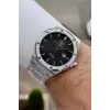 Santa Barbara Polo & Racquet Club Kadranı Siyah Kordonu Gümüş Renk 41 mm Renk Atmaz Oksitlenmez Çelik Erkek Kol Saati