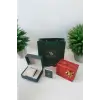 Santa Barbara Polo & Racquet Club Kadranı Siyah Kordonu Gümüş Renk 41 mm Renk Atmaz Oksitlenmez Çelik Erkek Kol Saati