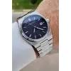 Kadranı Lacivert Kordonu Gümüş Renk 40 mm İç Göstergeleri Aktif Erkek Kol Saati