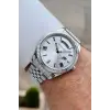 Gümüş Renk 41 mm İç Göstergeleri Aktif Erkek Kol Saati