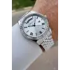 Gümüş Renk 41 mm İç Göstergeleri Aktif Erkek Kol Saati