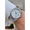 Gümüş Renk 40 mm İç Göstergeleri Aktif Erkek Kol Saati