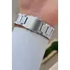 Kadranı Lacivert Kordonu Gümüş Renk 43 mm İç Göstergeleri Aktif Erkek Kol Saati
