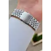 Kadranı Lacivert Kordonu Gümüş Renk 41 mm İç Göstergeleri Aktif Erkek Kol Saati
