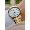 Gold Renk 40 mm Erkek Kol Saati