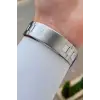 Gümüş Renk 40 mm Erkek Kol Saati