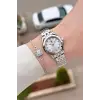 Santa Barbara Polo & Racquet Club Gümüş Renk 27,5 Mm Tam Çelik 5 ATM Su Geçirmez Kadın Kol Saati ve Bileklik