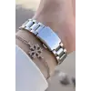 Modern Ince Kasa Kadın Kol Saati Ve Bileklik