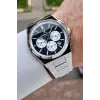Kadranı Siyah Kordonu Gümüş Renk 42 mm İç Göstergeleri Aktif Erkek Kol Saati