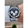 Kadranı Siyah Kordonu Gümüş Renk 42 mm İç Göstergeleri Aktif Erkek Kol Saati