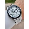 Gümüş Renk 44 mm İç Göstergeleri Aktif Erkek Kol Saati