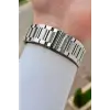 Kadranı Lacivert Kordonu Gümüş Renk 43 mm İç Göstergeleri Aktif Erkek Kol Saati