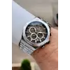 Kadranı Kahverengi Kordonu Gümüş Renk 44 mm İç Göstergeleri Aktif Erkek Kol Saati