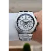 Gümüş Renk 44 mm İç Göstergeleri Aktif Erkek Kol Saati