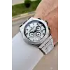 Gümüş Renk 44 mm İç Göstergeleri Aktif Erkek Kol Saati