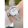 Gümüş Renk 35 mm Kadın Kol Saati ve Hediye Bileklik