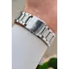 Kadranı Yeşil Kordonu Gümüş Renk 43 Mm İç Göstergeleri Aktif Erkek Kol Saati