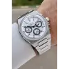 Gümüş Renk 41 Mm İç Göstergeleri Aktif Erkek Kol Saati