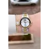 Gold Gümüş Renk 30 mm Hediye Paketli Kadın Kol Saati ve Hediye Bileklik