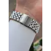 Gümüş Siyah Renk 42 mm Hediye Paketli İç Göstergeleri Aktif Erkek Kol Saati