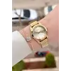 Gold Renk Kadın Kol Saati ve Bileklik