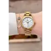 Gold Renk Kadın Kol Saati ve Bileklik