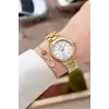 Gold Renk Kadın Kol Saati ve Bileklik