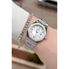 Gümüş Renk Hediye Paketli 30 Mm Kadın Kol Saati ve Bileklik