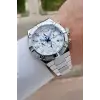 Gümüş Renk 45 mm İç Göstergeleri Aktif Erkek Kol Saati