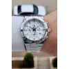 Gümüş Renk 45 mm İç Göstergeleri Aktif Erkek Kol Saati