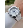 Gümüş Renk 45 mm İç Göstergeleri Aktif Erkek Kol Saati