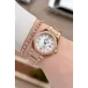 Rose Renk Hediye Paketli 30 Mm Kadın Kol Saati ve Bileklik