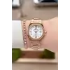 Rose Renk Hediye Paketli 30 Mm Kadın Kol Saati ve Bileklik