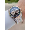 Rose Gümüş Renk Otomatik 42 mm İç Göstergeleri Aktif Erkek Kol Saati