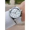Gümüş Renk 44 mm Hediye Paketli İç Göstergeleri Aktif Erkek Kol Saati