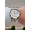 Gold Gümüş Renk 5 ATM Hediye Paketli 41 mm Erkek Kol Saati