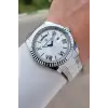 Gümüş Renk 42,5 Mm 5 ATM Erkek Kol Saati