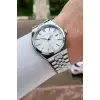Gümüş Renk 40 Mm Erkek Kol Saati