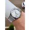 Gümüş Renk 40 Mm Erkek Kol Saati