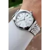 Gümüş Renk 40 Mm Erkek Kol Saati